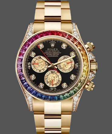 Rolex Daytona Chronograph Automatic Chronometer Diamond Black Dial 116598RBOW 0001