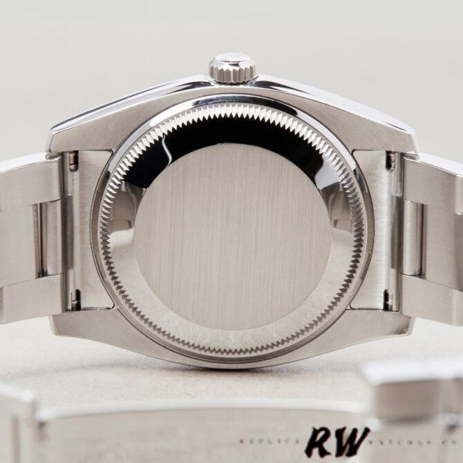 Rolex Oyster Perpetual Date 115234 Black Diamond Dial 34mm Unisex Replica Watch