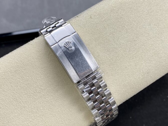 Rolex Datejust 41 Steel White Gold MOP Diamond Dial 126334 Men's Watch