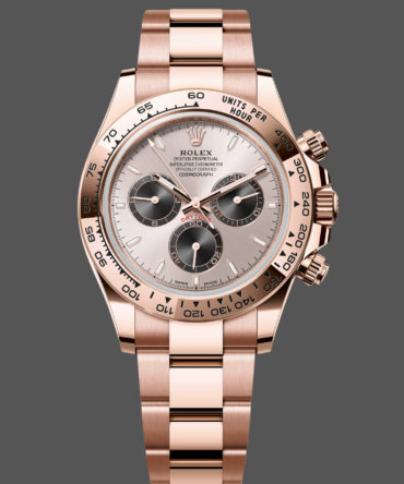 Rolex Daytona 126505 Everose Gold Sundust Panda Dial 40MM Mens Replica Watch