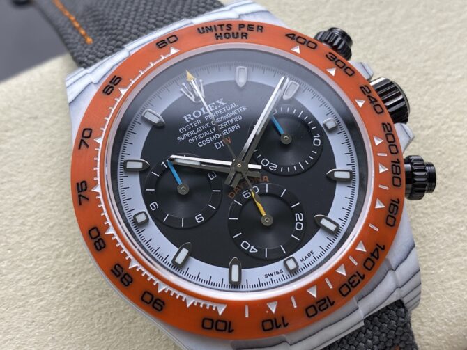 Rolex Daytona Cosmograph DiW Ocellaris Quartz Fibre 40mm Mens Watch