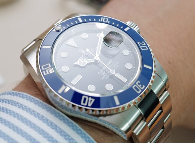 Superclone Rolex Submariner 41mm Black Dial 126619LB