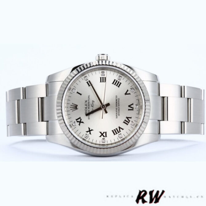 Rolex Air-King Stainless Steel Black Arabic Dial 116900 40mm Mens Replica Watch