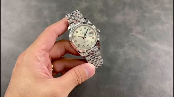 Rolex Datejust 31 and 41mm Oystersteel Silver Dial m278274 0030