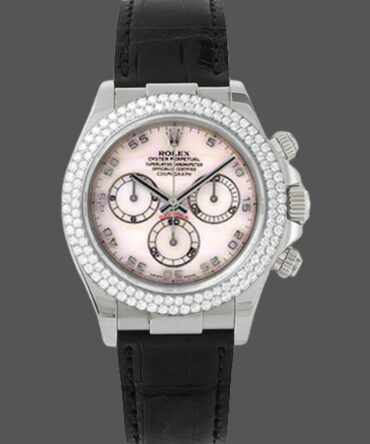 Rolex Cosmograph Daytona 116589 White MOP Arabic Dial 40MM Mens Replica Watch