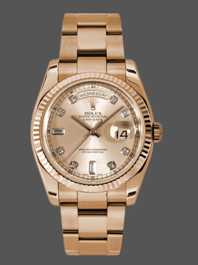 Replica Rolex Day-Date 118235 Mother of Pearl Dial 36mm Unisex Watch