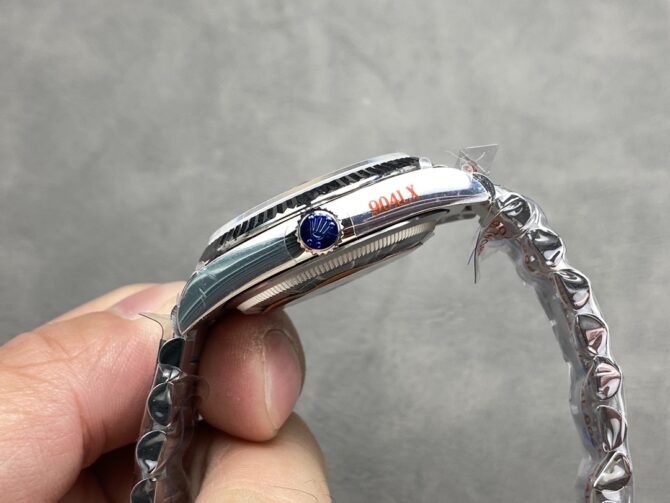 Replica Rolex Day Date 36 White Gold Blue Ombre Dial M128236 0020