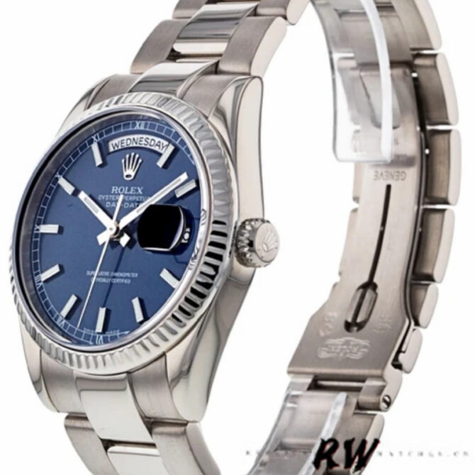 Replica Rolex Day-Date 118235 Rose Gold Chocolate Brown Dial 36mm Unisex Watch