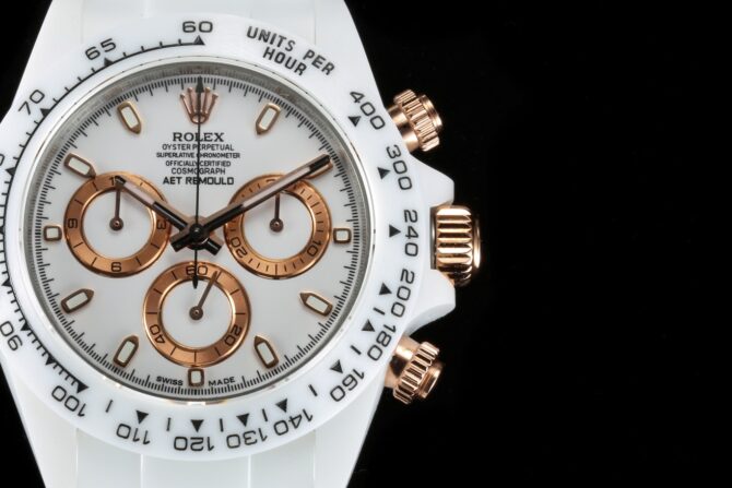 Rolex Daytona AET Picasso Crossover White