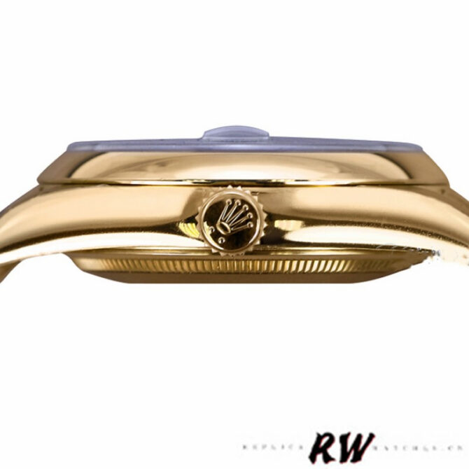 Replica Rolex Day-Date 118208 Bulls Eye Diamonds Dial 36mm Unisex Watch
