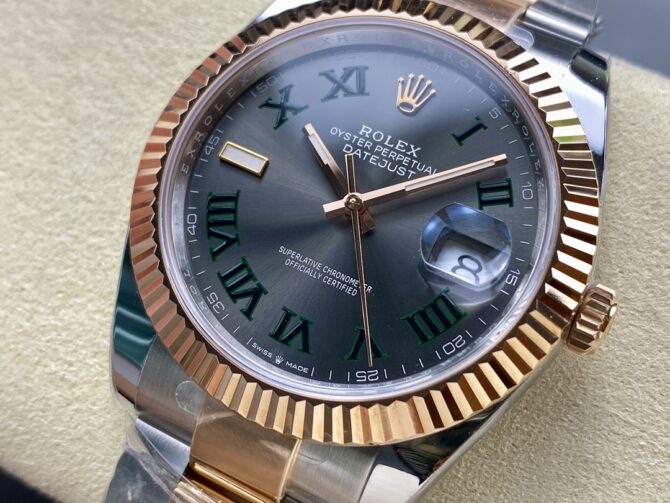Rolex Datejust 126231 0030 Slate Dial 36mm Oyster Bracelet Watch