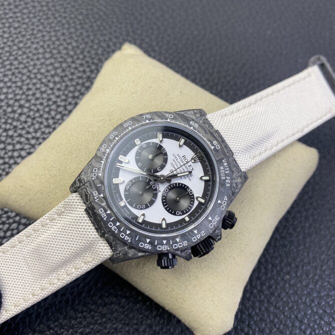 Rolex Daytona Cosmograph DIW Watch Factory Movement Designer 40 Carbonfiber
