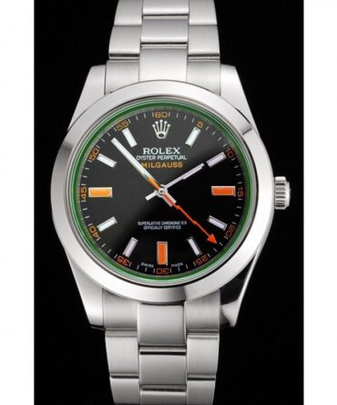 Superclone Rolex Milgauss 41mm Black Dial REP016836