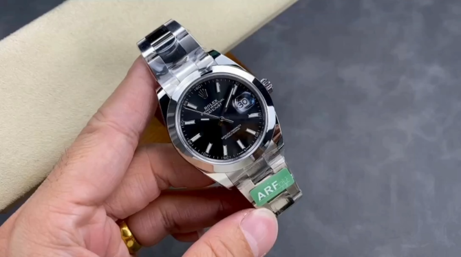 Rolex Datejust 41 Stainless Steel Slate Dial M126300 0007 Men's Watch