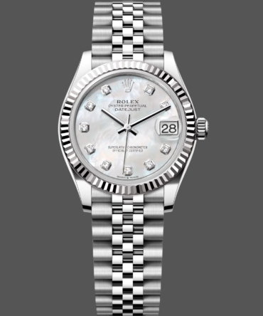 Rolex Datejust 31 Steel & 18K White Gold 278274 0006 Women's Watch
