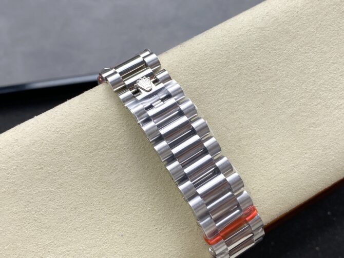 Replica Rolex Day Date White Gold 36 Blue Diamond Dial m128239 0069