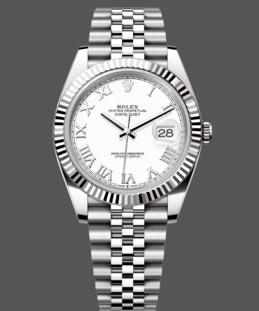Rolex Datejust 41 Automatic White Dial 126334 0024