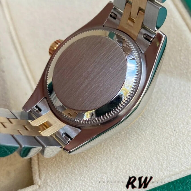 Rolex Datejust 179173 Mother Of Pearl Black Dial 26MM Lady Replica Watch