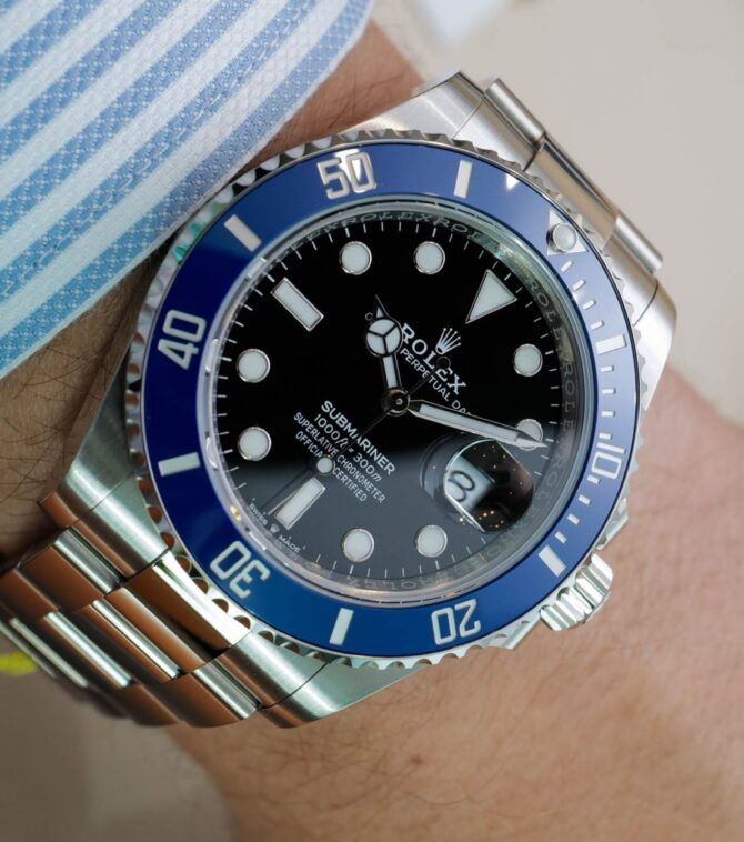 Superclone Rolex Submariner 41mm Black Dial 126619LB