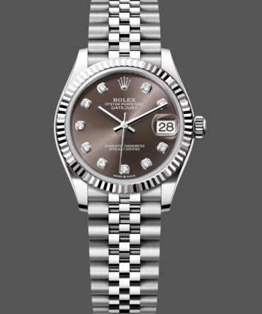 Rolex Datejust 278274 0008 Dark Grey 31mm Dial Jubilee Women's Watch