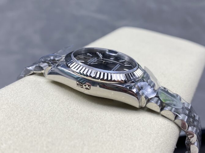 Rolex Datejust 31 White Gold & Steel Dark Grey Dial 278274 0016 Women's Watch