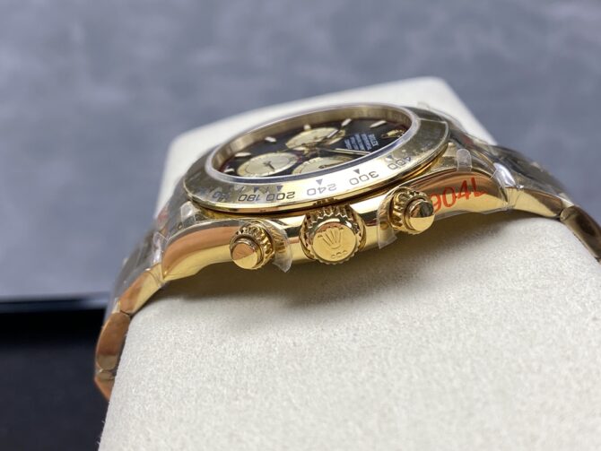 Rolex Daytona 126508 0002 Two Tone Black Dial Replica Watch