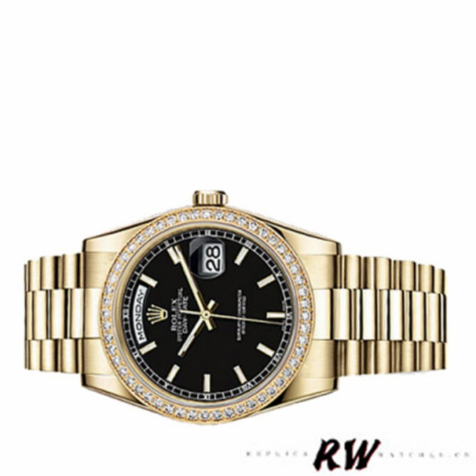 Replica Rolex Day-Date 118239 Roman Numeral White Dial 36mm Unisex Watch