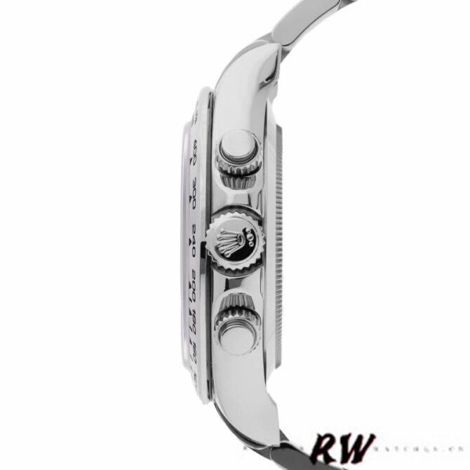 Rolex Cosmograph Daytona 116509 White Arabic Dial White Gold 40MM Mens Replica Watch