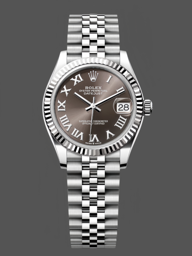 Rolex Datejust 31 278274 0022 Oystersteel and White Gold Womens Watch