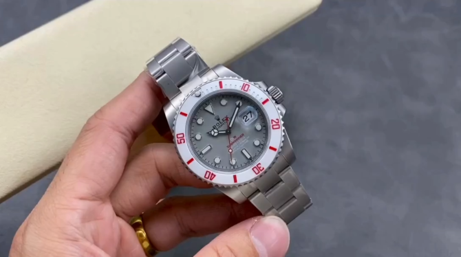 Rolex DIW Submariner Date Sandblasted  116610 Limited Edition Full 904L Grey Dial 40mm