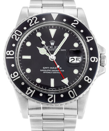Replica Rolex GMT-Master 40mm Black Dial 16750