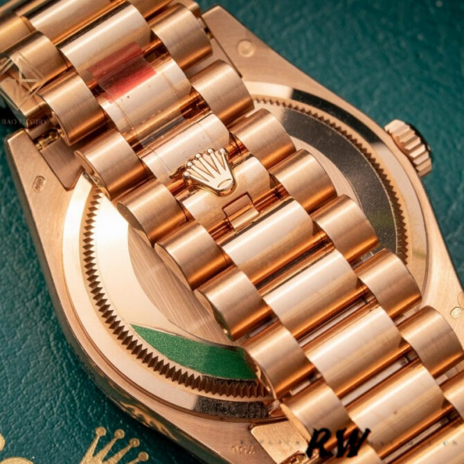 Replica Rolex Day-Date 118208 Yellow Gold Champagne Dial 36mm Unisex Watch