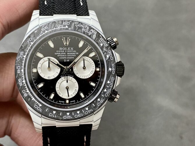 Rolex Daytona Cosmograph Carbon Fiber Luminescent Coating 40mm Black Dial Men's Watch