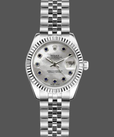 Rolex Datejust 179174 Mother of Pearl White Dial 26MM Lady Replica Watch