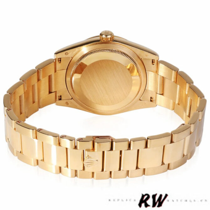 Replica Rolex Day-Date 118238 MOP White Dial 36mm Unisex Watch