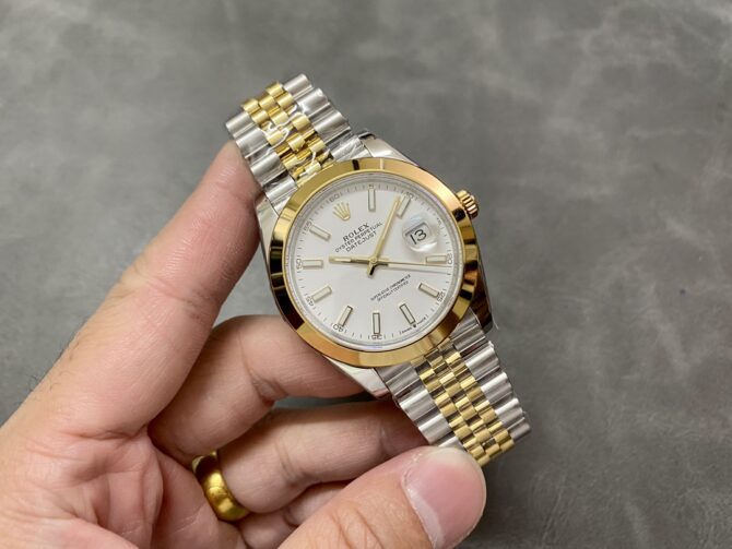 Rolex Datejust 41 Stainless Steel and Yellow Gold M126303 0016 Men's Watch