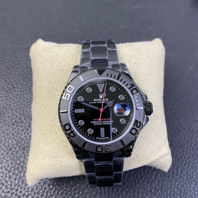 Rolex Yacht Master Triple Red Titan Black 116622 40MM Men's Watch