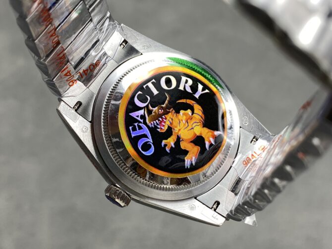 Replica Rolex Day Date 36 White Gold Blue Ombre Dial M128236 0020