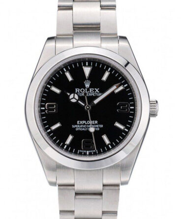 Superclone Rolex Explorer 39mm Black Dial 42002