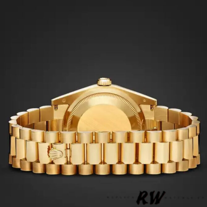 Replica Rolex Day-Date 118238 Dark Mother of Pearl 36mm Unisex Watch