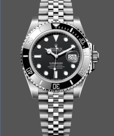 Rolex Submariner 41 Black Dial Fluted Bezel Jubilee 126610LN Men's Watch