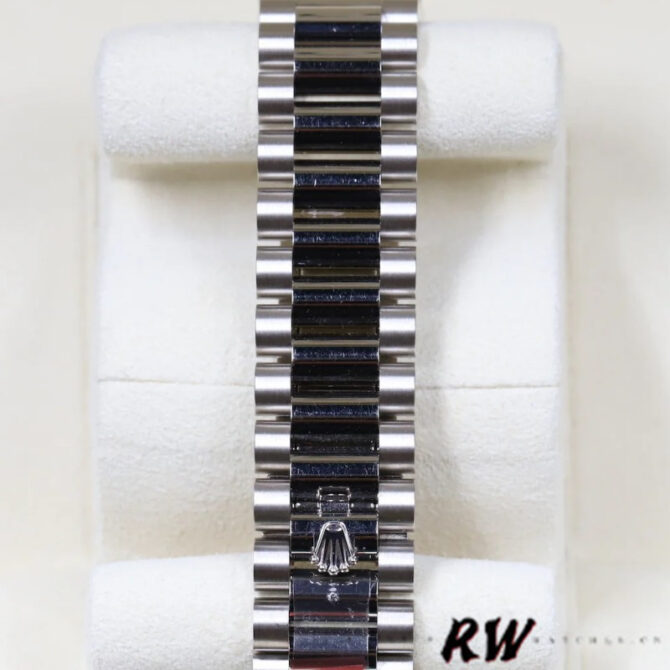 Replica Rolex Day-Date 128239 Blue Ombre Diamond Dial 36MM Unisex Watch