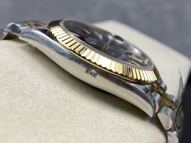 Rolex Datejust 41 Black Dial Gold & Steel 126333 0014 Men's Watch