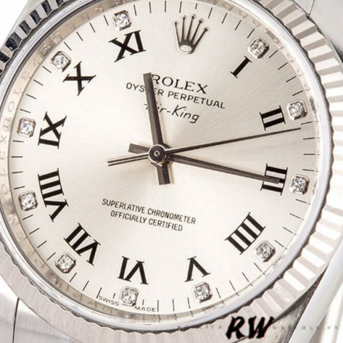 Rolex Air-King Stainless Steel Black Arabic Dial 116900 40mm Mens Replica Watch