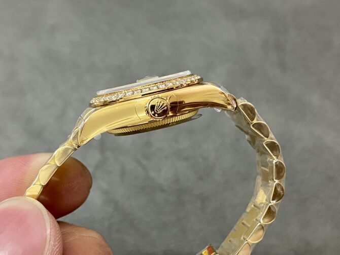 Rolex Datejust 28 Solid 18K Yellow Gold 279138RBR 0006 Women's Watch