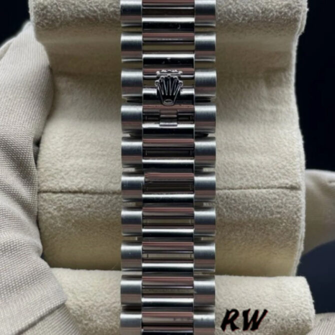 Replica Rolex Day-Date 118239 Rhodium Roman Dial 36mm Unisex Watch