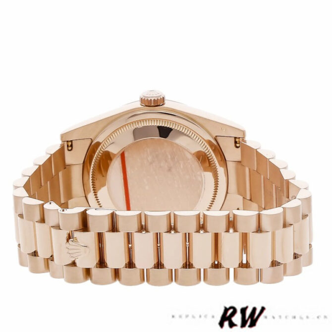 Replica Rolex Day-Date 118235 Mother of pearl diamond dial 36mm Unisex Watch