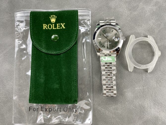Rolex Datejust 41mm Stainless Steel m126300 0014 Slate Roman Jubilee