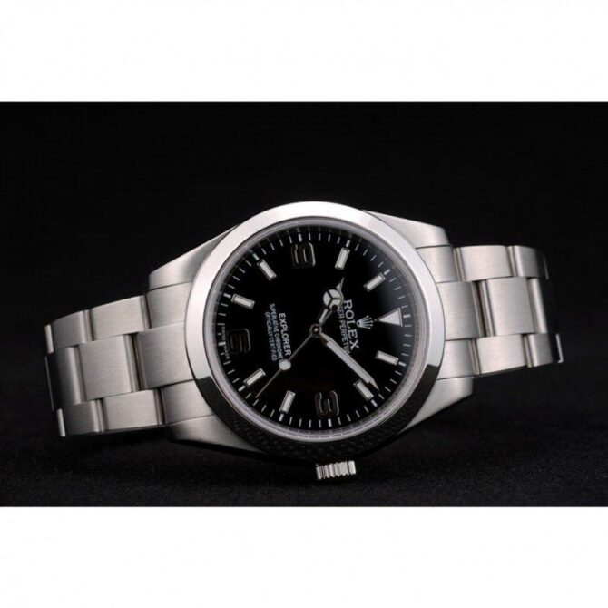 Superclone Rolex Explorer 39mm Black Dial 42002