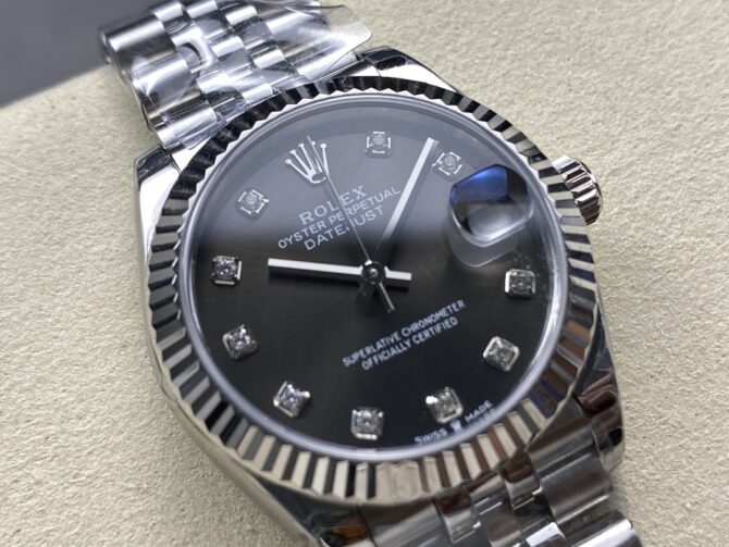 Rolex Datejust 278274 0008 Dark Grey 31mm Dial Jubilee Women's Watch